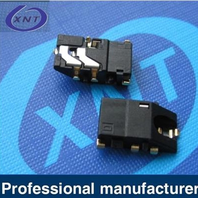 耳機座3.5mm phone jack 沉板2.0mm DIP type 上斜口