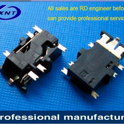 耳機座3.5mm AUDIO JACK 6pin 沉板1.09mm SMT type